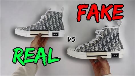 dior sneakers original vs fake|dior authenticity check.